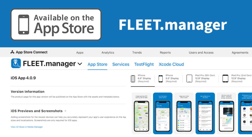 APP STORE-DOWNLOAD-APP-Fleet.manager