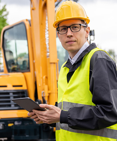 Fleetmanager bij een bouwbedrijf