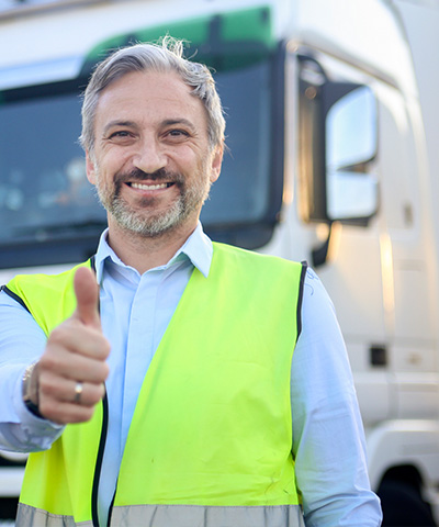 Fleetmanager bij een transportbedrijf