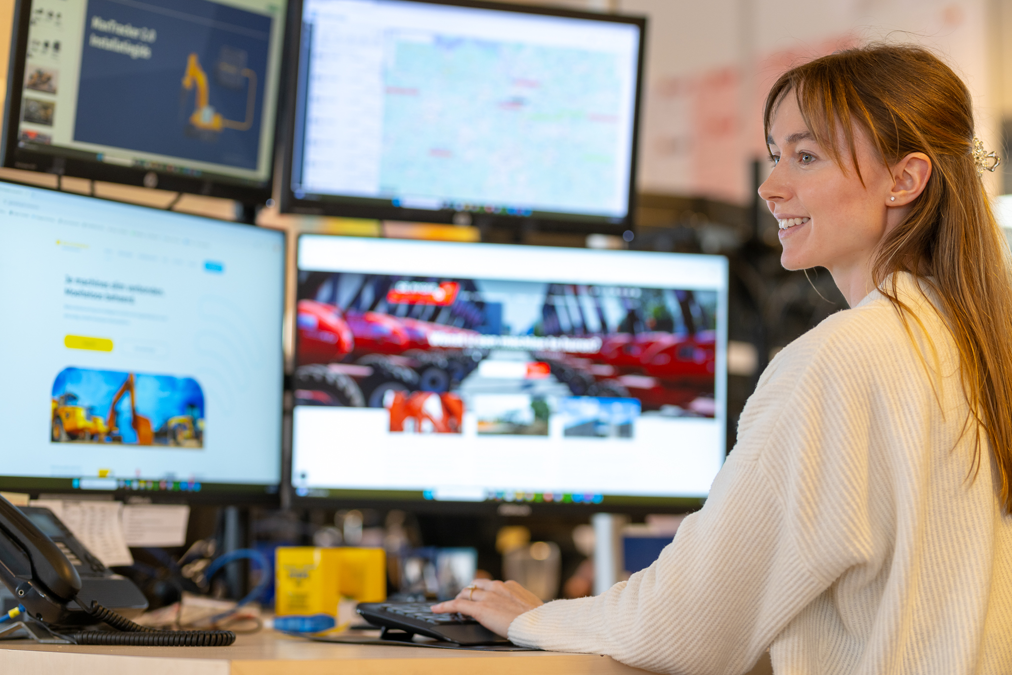 AllConnects dashboard op pc, smartphone en tablet