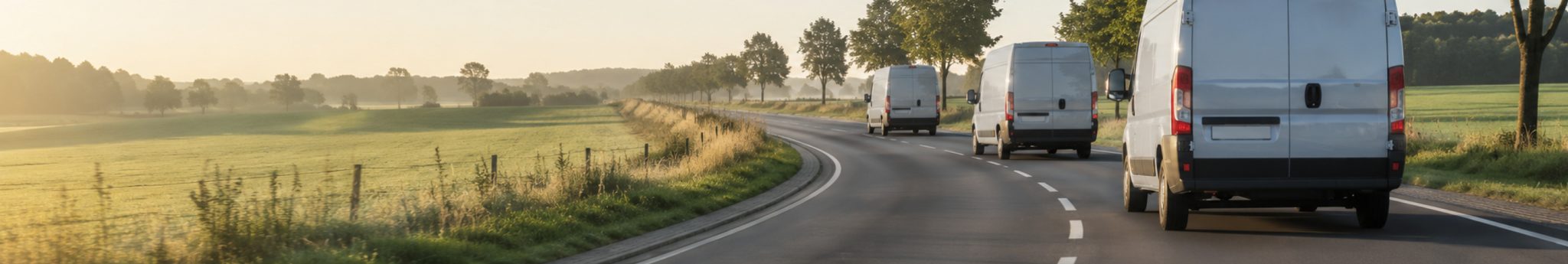 Efficiënte vlootrit door het Vlaamse landschap